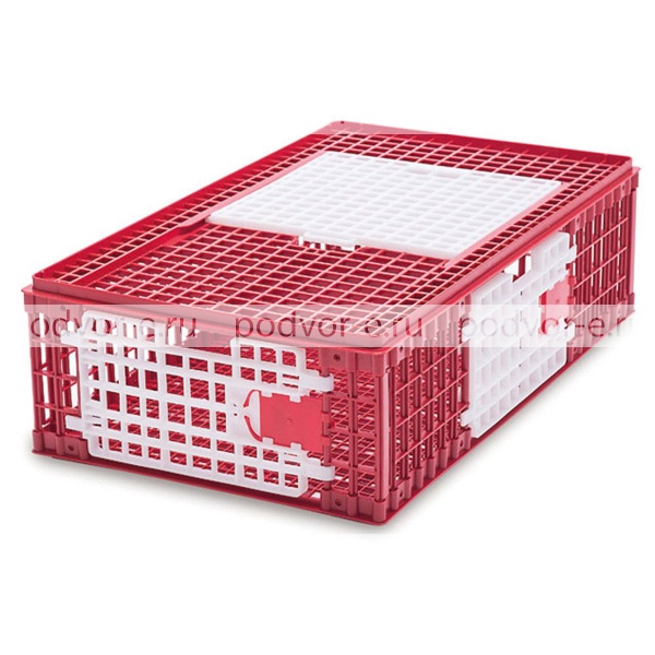 Ящик для перевозки птиц 95,5*57*27,5 см пластик