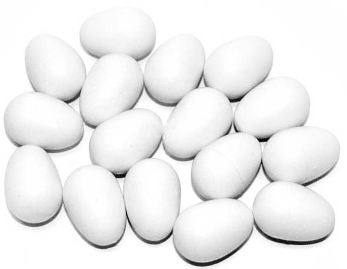 Яйцо искусственное для голубей