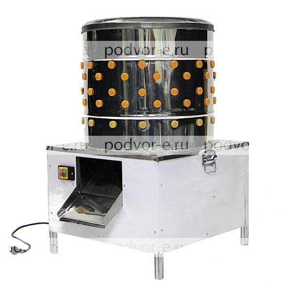 Перосъёмная машина NT-600WF для бройлеров, кур и уток c подачей воды