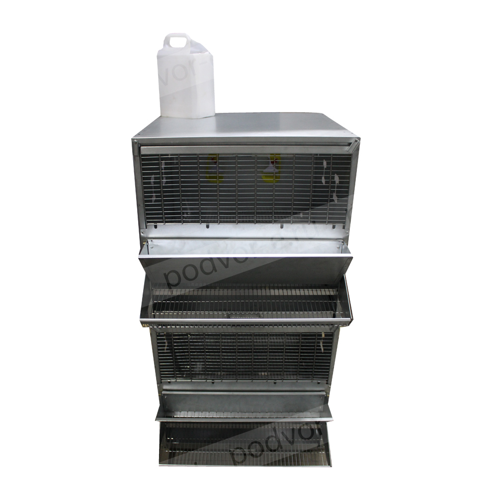 Клетка для кур-несушек до 10 голов Вятка 2 яруса