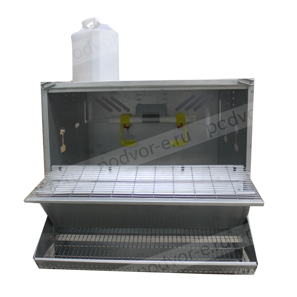 Клетка для кур-несушек до 10 голов Вятка 2 яруса