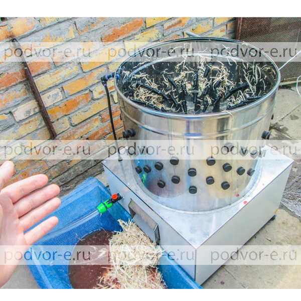 Перосъёмная машина NT-600A для уток и гусей