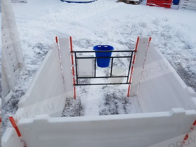 Бокс для теленка 1300x1300 малый одиночный