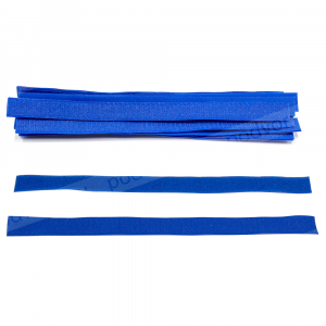 Лента-липучка ножная синяя 37 см (10 шт)