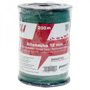 Лента для электропастуха многожильная 12 мм, 200 м