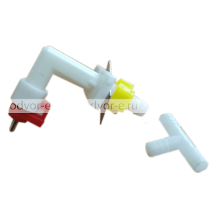 Поилка ниппельная для кроликов 90 градусов