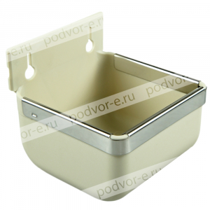 Кормушка-поилка для кроликов навесная 400 мл