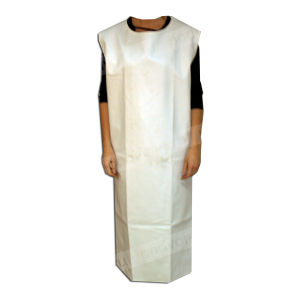 Фартук специальный без рукавов белый