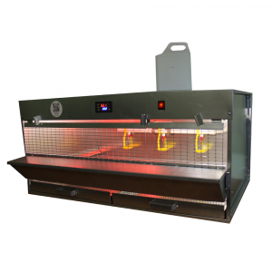 Брудер для утят и гусят автоматический с крышкой на кормушке на 45 голов