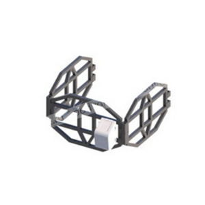 Вольер пластиковый для домиков для телят 1300*1300*1000