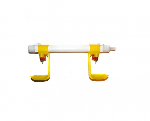 Комплект ниппельных поилок на 20 голов (30 см)