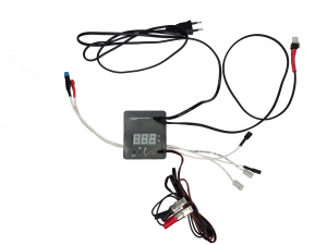 Терморегулятор цифровой с гигрометром к инкубатору Несушка с вентилятором и питание 220/12В